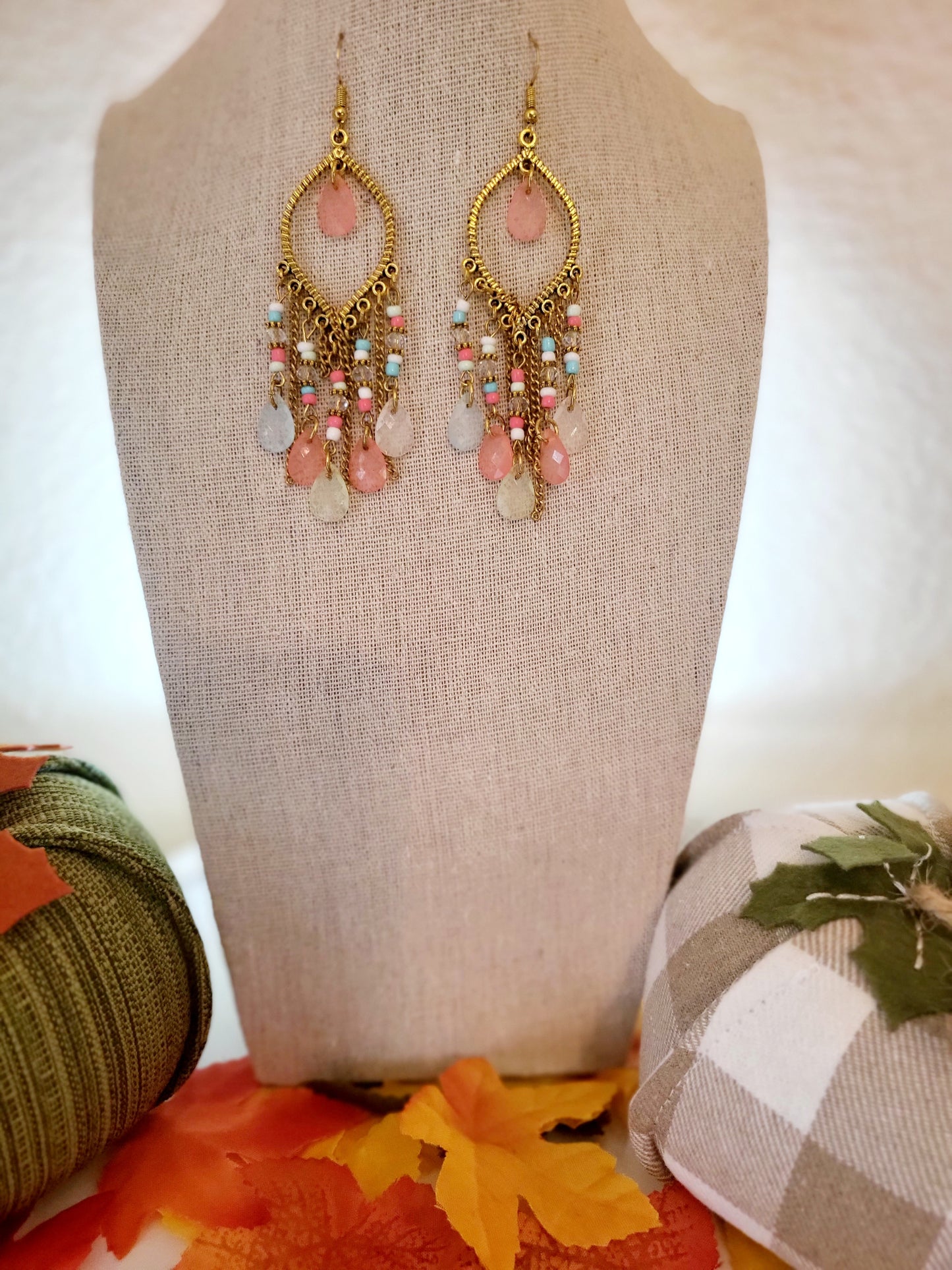 Vintage water drop earrings