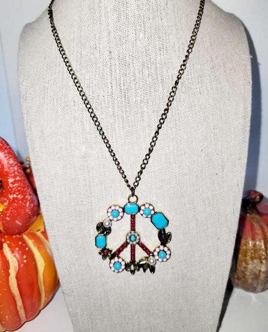 Peace necklace