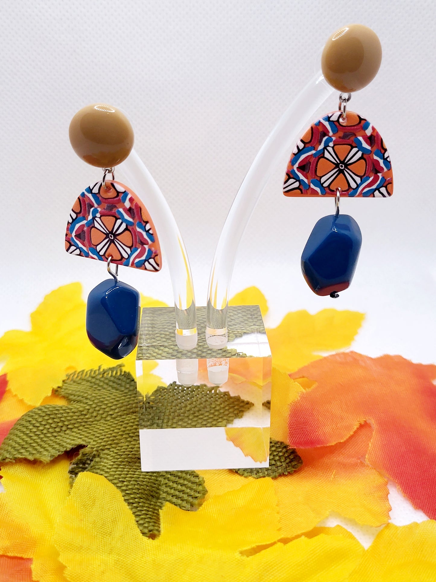 Bohemian geometric earrings