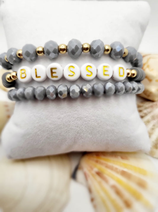 3pc Blessed Beaded Bracelet