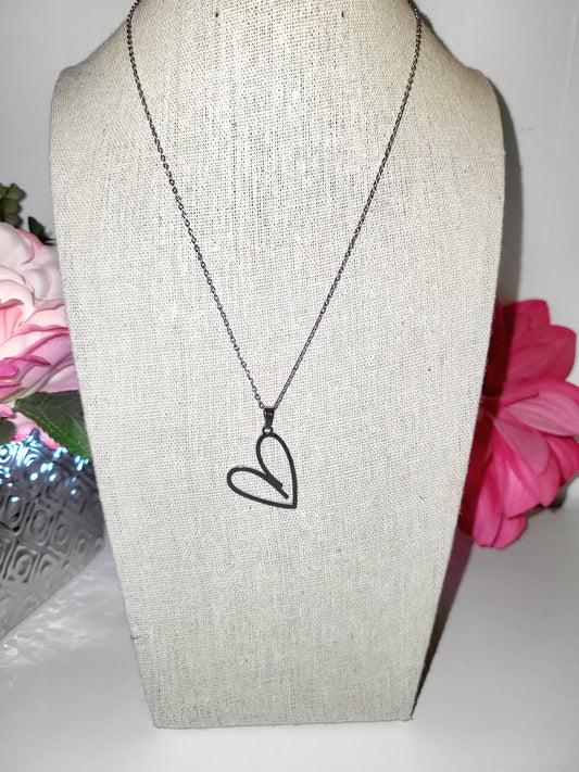 Stainless Steel Heart Necklace