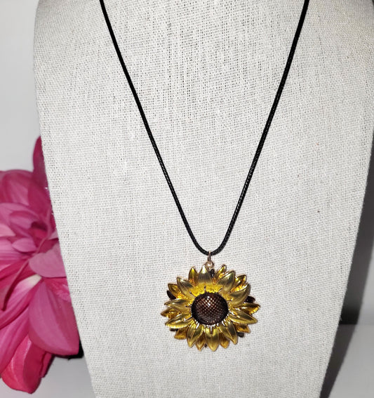 Sunflower Necklace