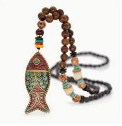 Vintage Nepal Ethnic Style necklace